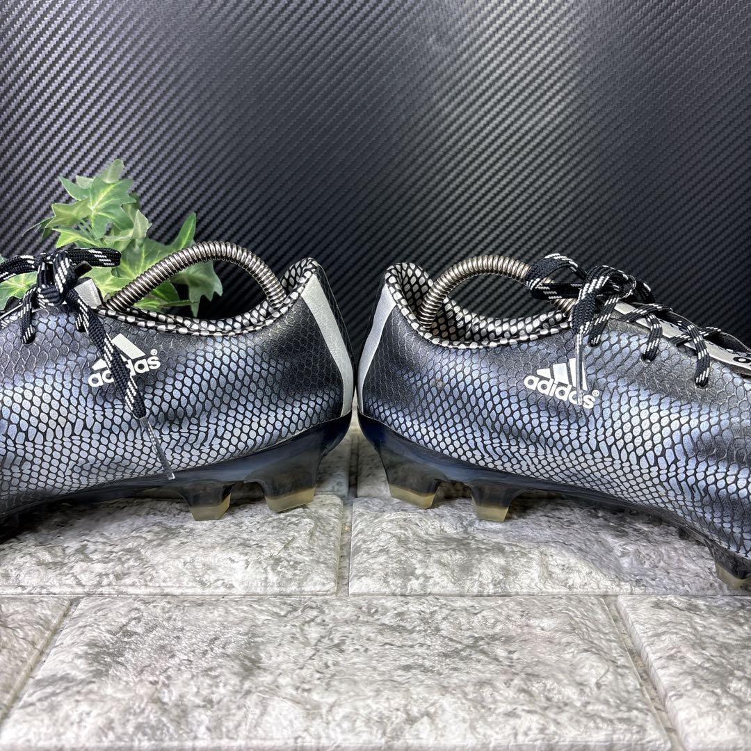 【美品】adidasアディゼロ F50 コアブラック/シルバーメット