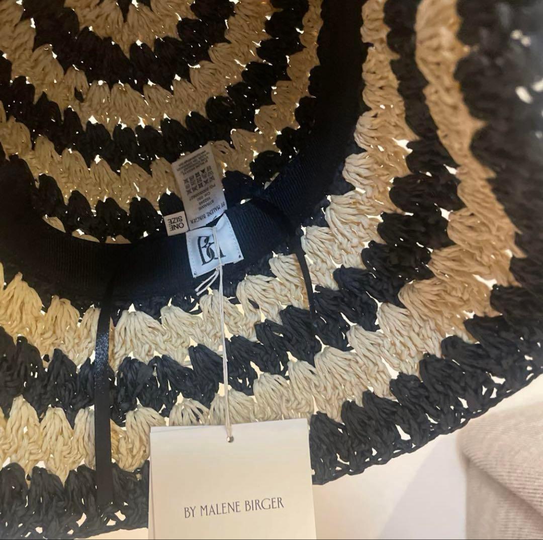 by malene birger strawieハット