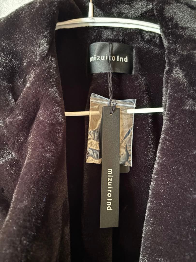 ミズイロインド 今期 新品未使用タグ付き 黒 ブラック 最終お値下