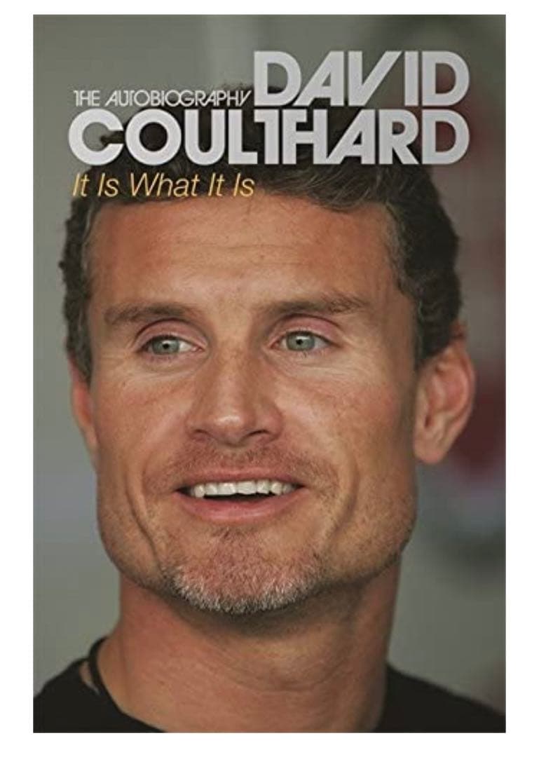 F1 デヴィッド・クルサード 直筆サイン入り 自伝 洋書