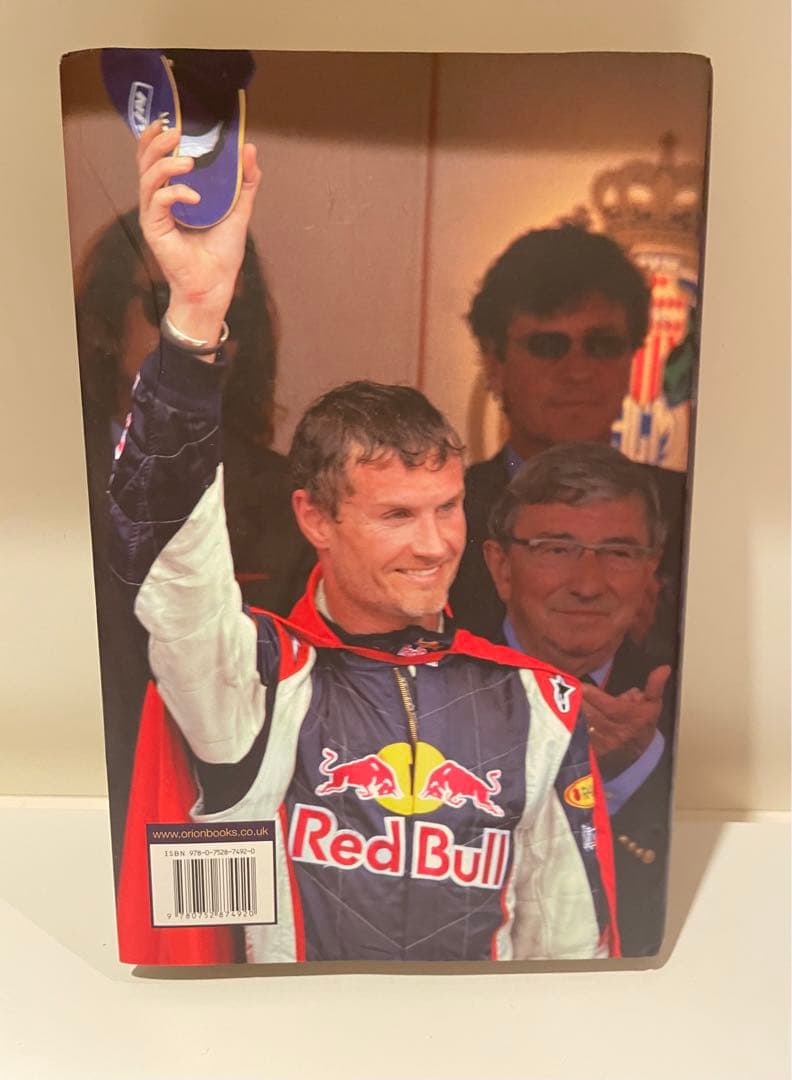 F1 デヴィッド・クルサード 直筆サイン入り 自伝 洋書