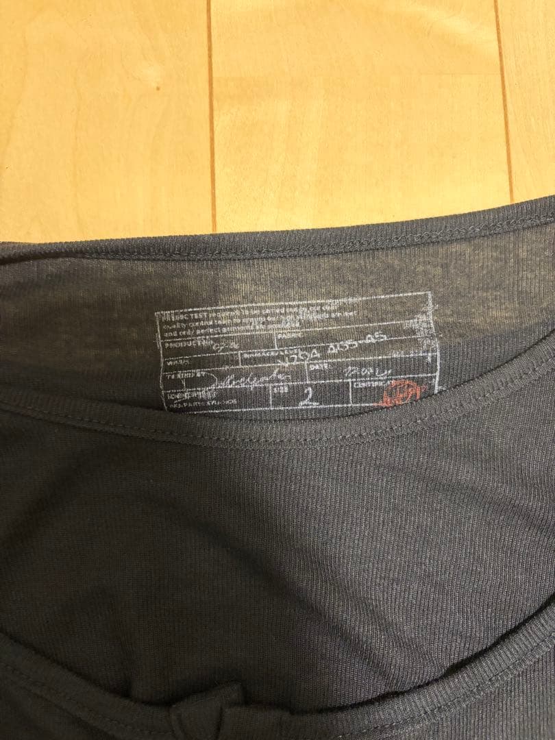 NO/FAITH STUDIOS ダブルレイヤードボタンロングスリーブ　tシャツ