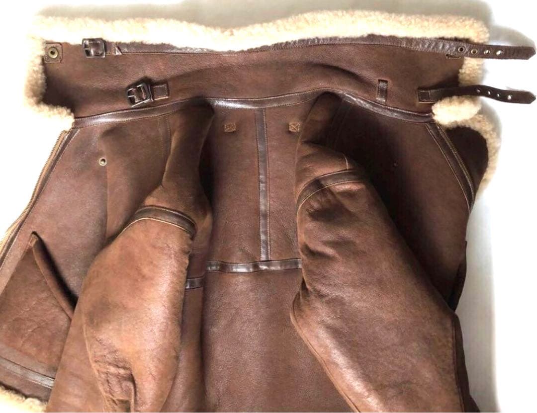 ラルフローレン　ムートン　シアリングジャケット