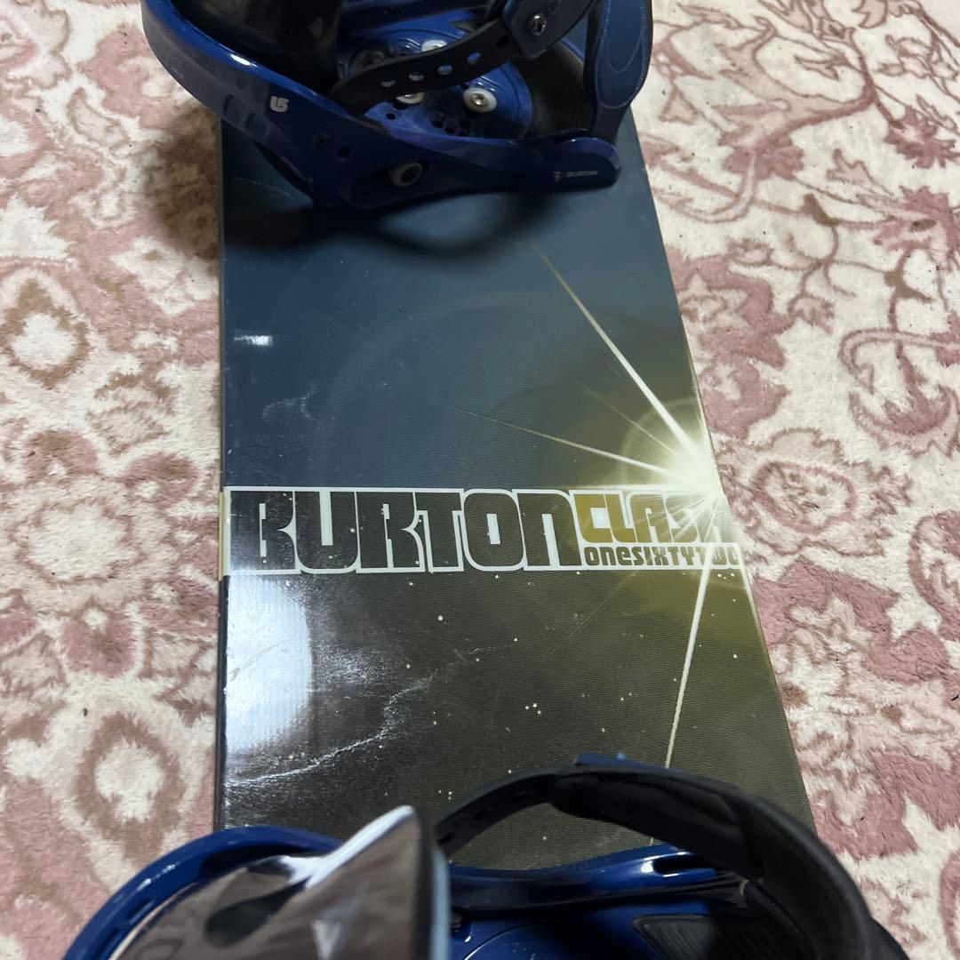 BURTON CLASH 162cm バイン付 スノーボードセット