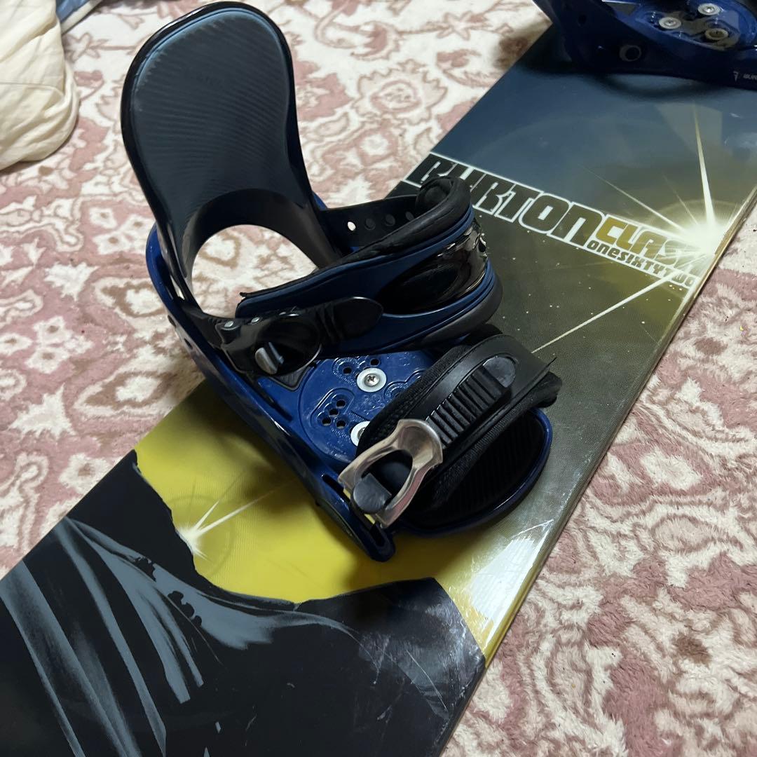 BURTON CLASH 162cm バイン付 スノーボードセット