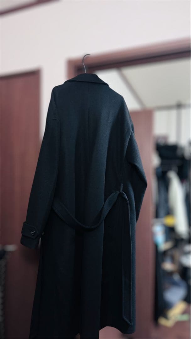 最終値下げ【CLEL】テックメルトンルーズ ダブルチェスターコート