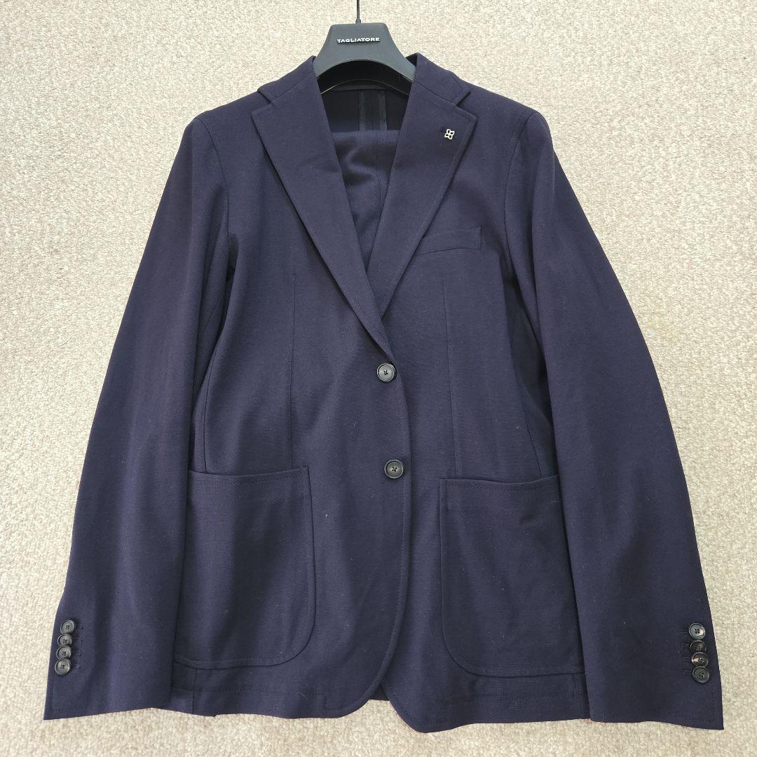 超美品【TAGLIATORE/タリアトーレ】ストレッチスーツ