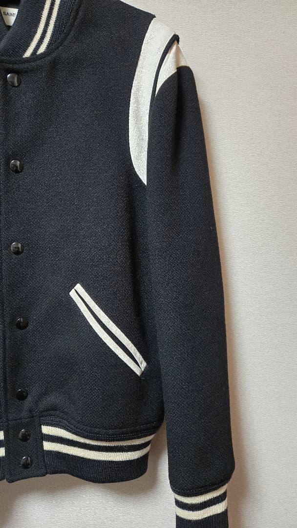 ミルク サンローラン テディジャケット 44 エデ初期 ハンガー付