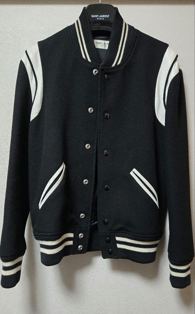 ミルク サンローラン テディジャケット 44 エデ初期 ハンガー付