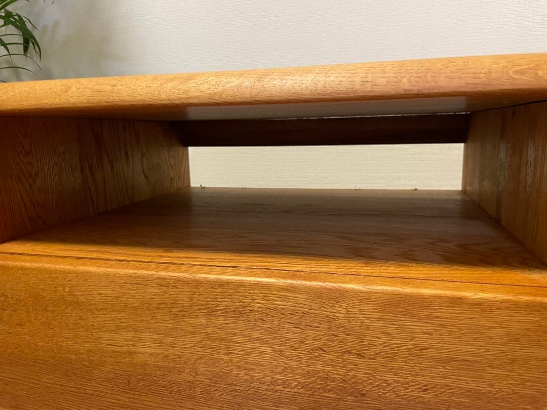 木製引き出し付きテレビ台 約150cm