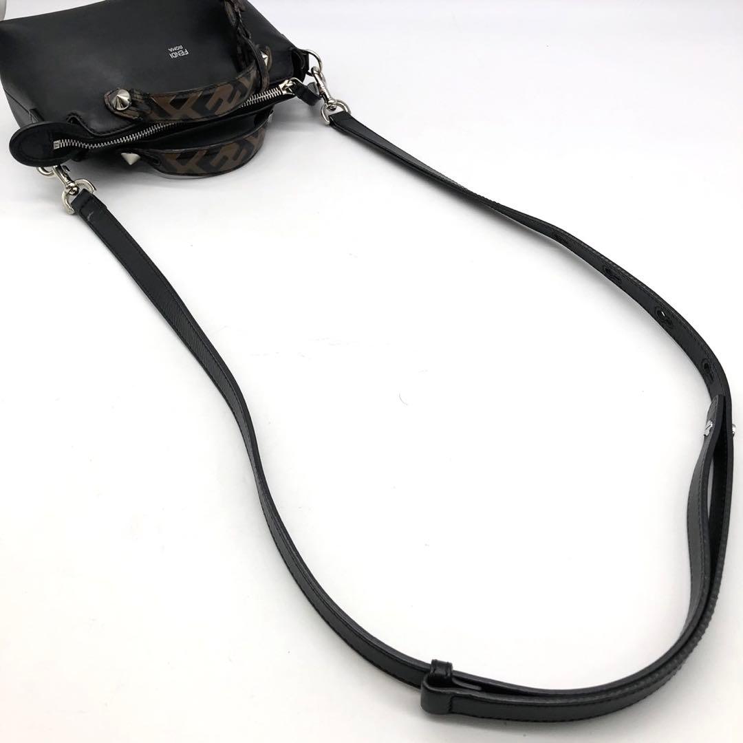 ✨美品✨フェンディ ハンドバッグ ミニ バイザウェイ 2way ズッカ レザー