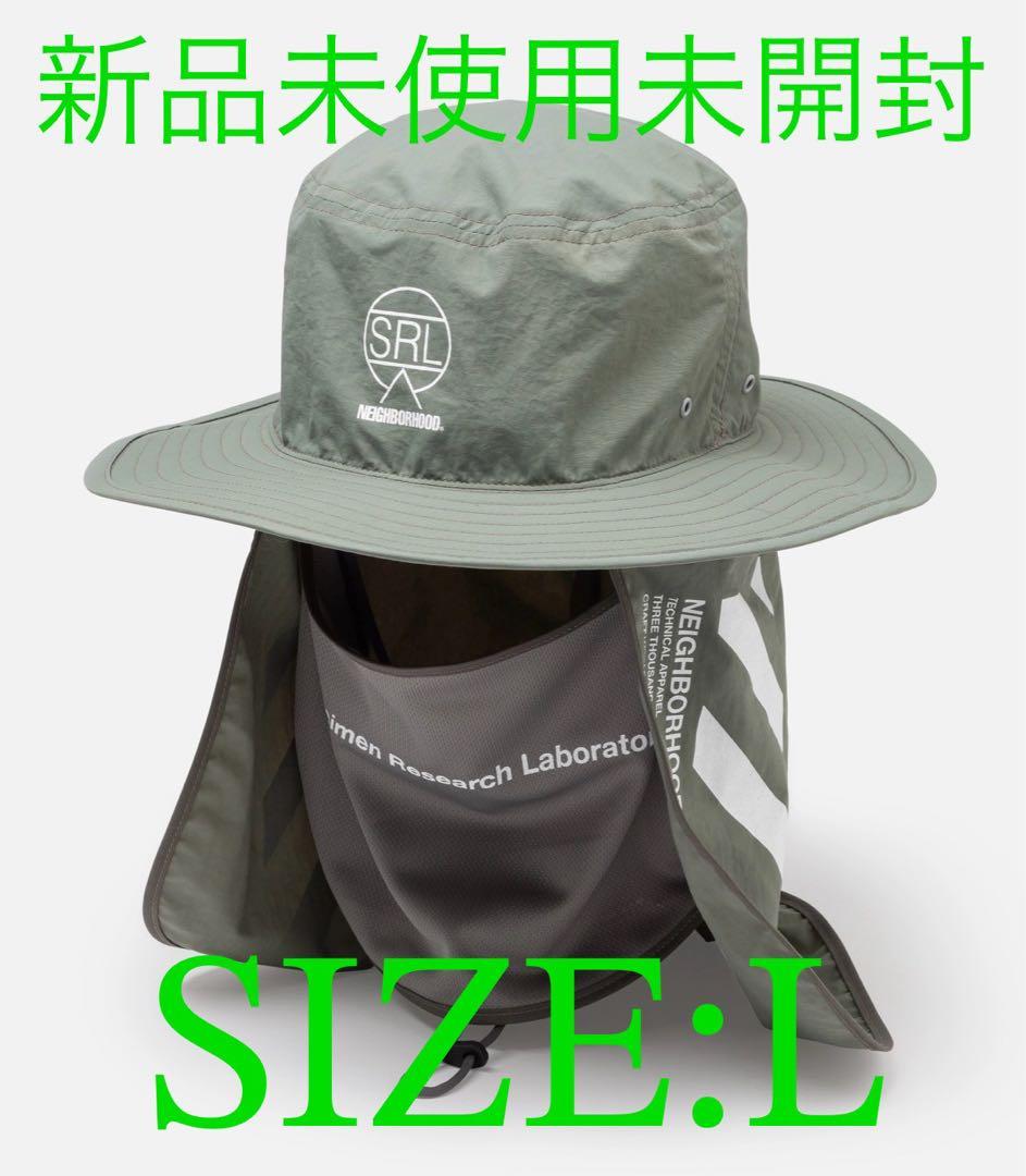 NEIGHBORHOOD SRL SUNGUARD HAT GRAY L →最安