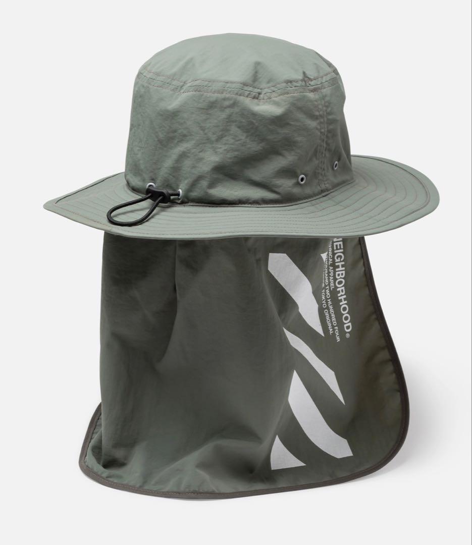 NEIGHBORHOOD SRL SUNGUARD HAT GRAY L →最安