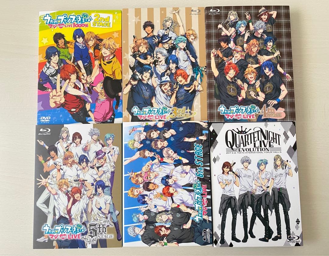 うたプリLIVE 2nd~6th +カルナイLIVE2017