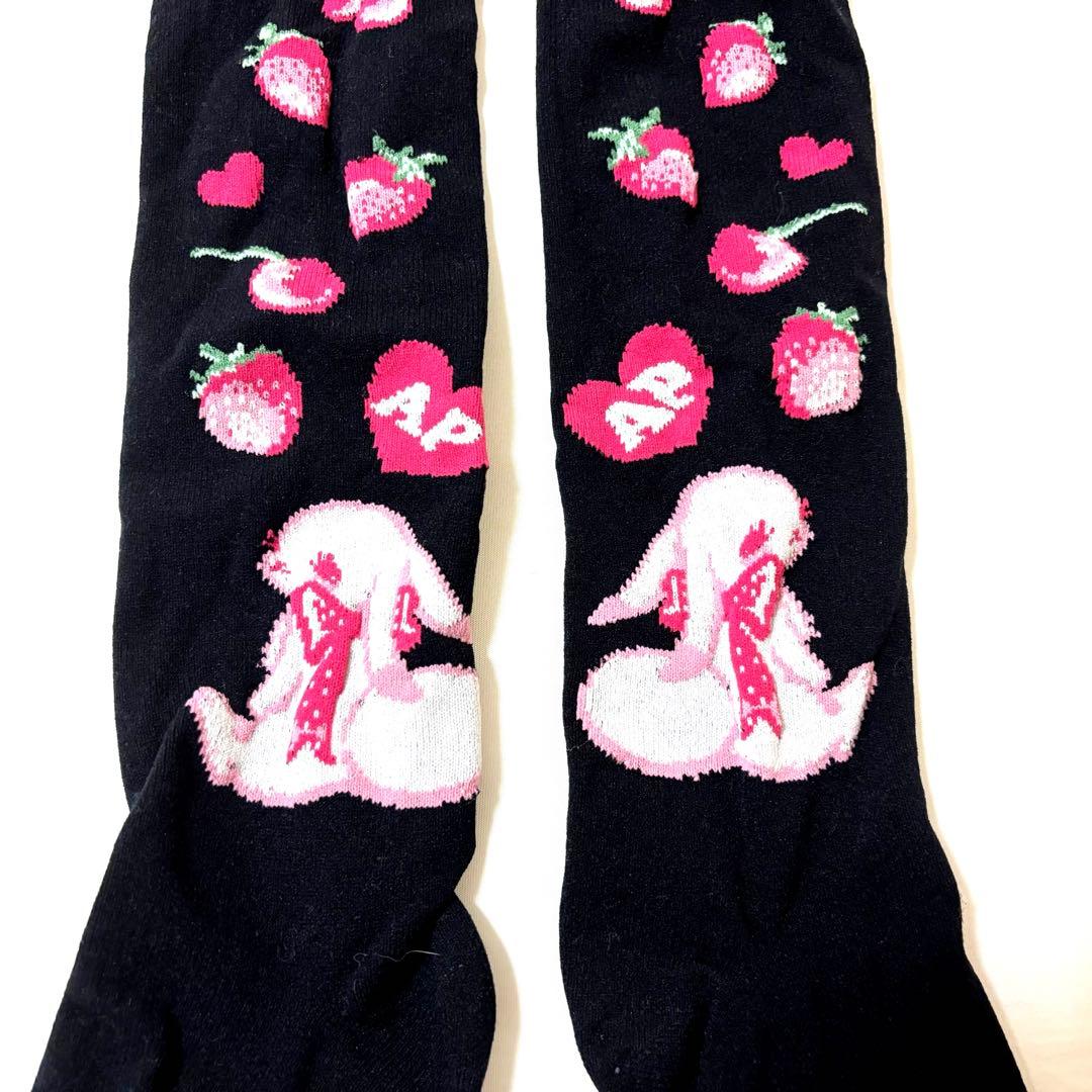 Angelic Pretty Cherry Berry Bunny オーバーニー