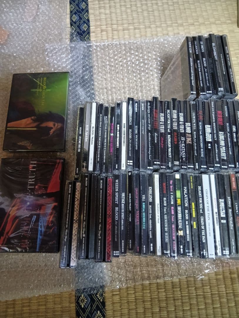 交渉バラ売り不可　鈴木慎一郎　BLOOD CD&DVD 60枚セット