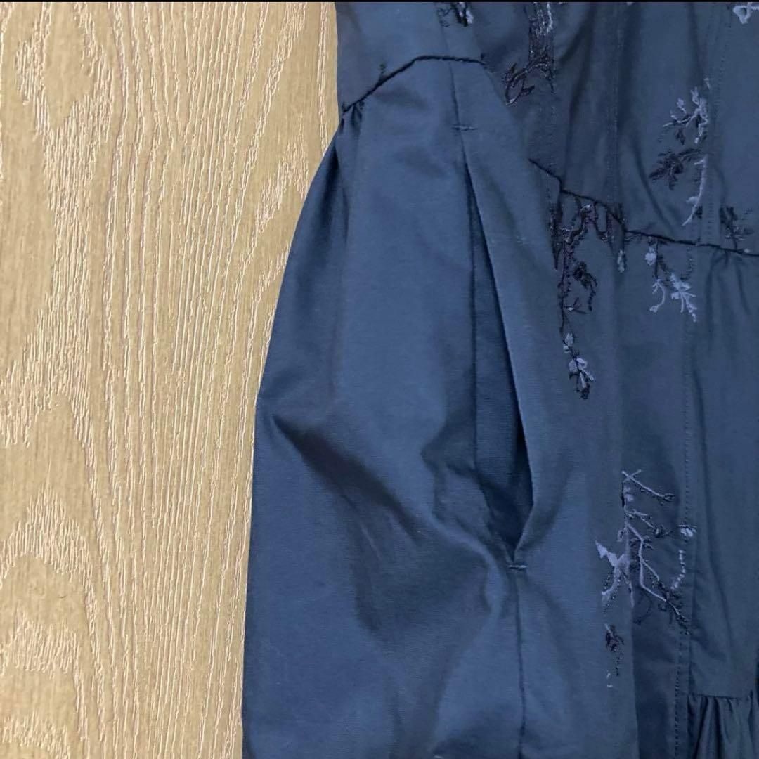 Arobe ノースリーブロングワンピース ブラック サイズ2