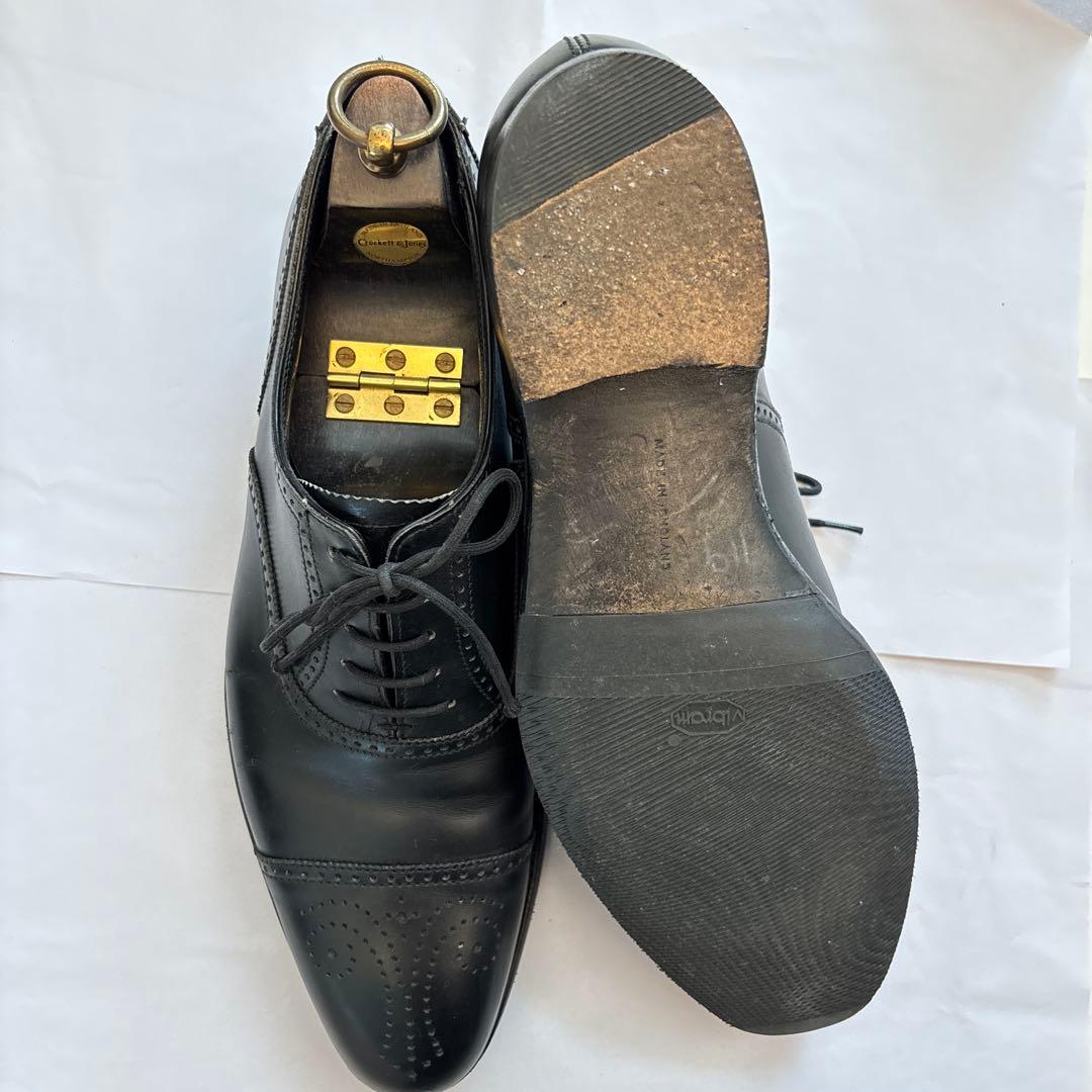 Crockett and jones(Clayton)袋・シューキーパーあり