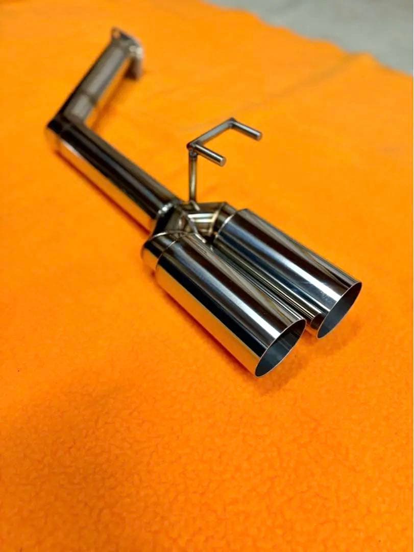 AXVH70カムリオリジナルストレートマフラー リアピースワンオフ70カムリ