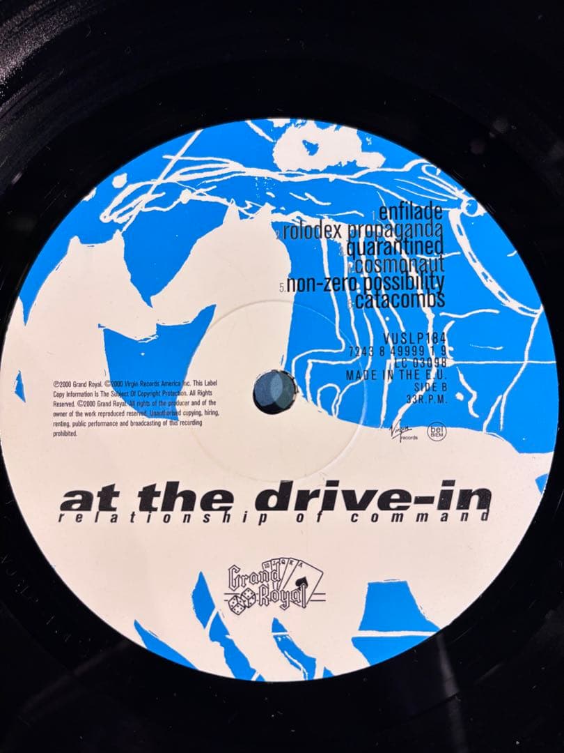 at the drive-in オリジナル盤LP レア盤！
