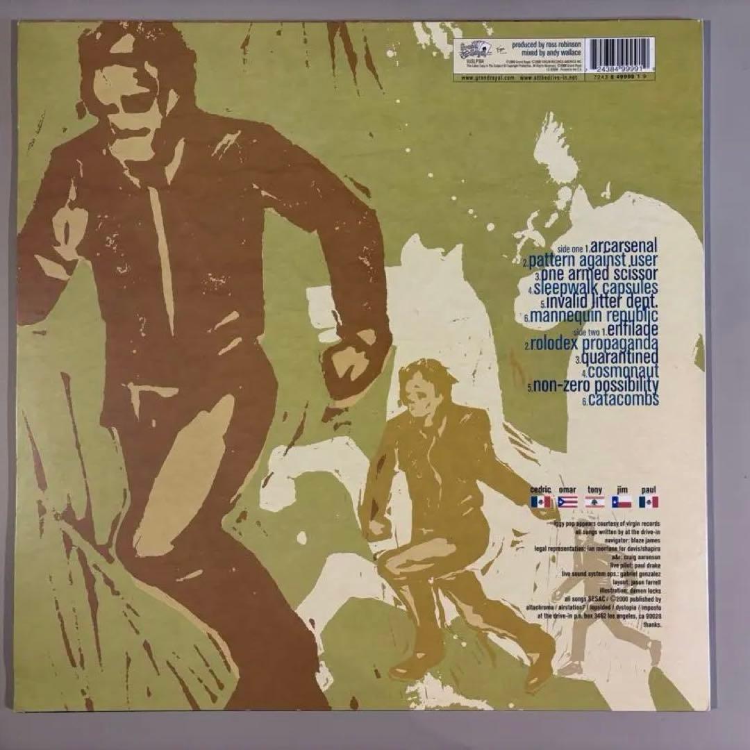 at the drive-in オリジナル盤LP レア盤！