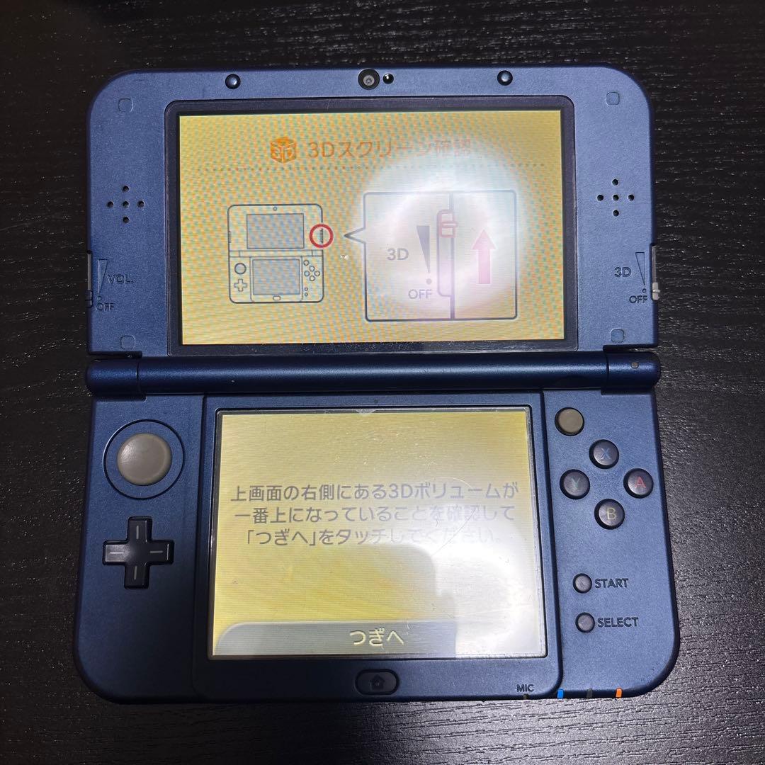new Nintendo 3DS LL ブルー