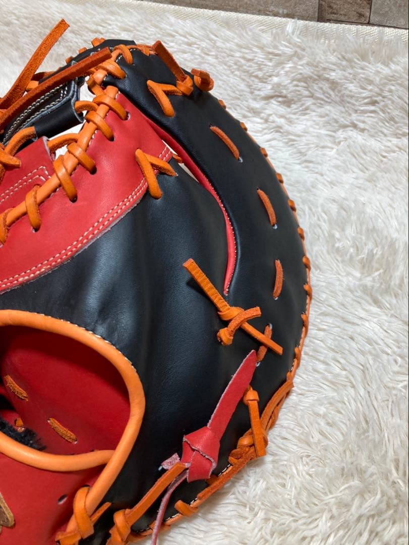 美品　GLOVE WORKS キャッチャーミット 野球　左利き