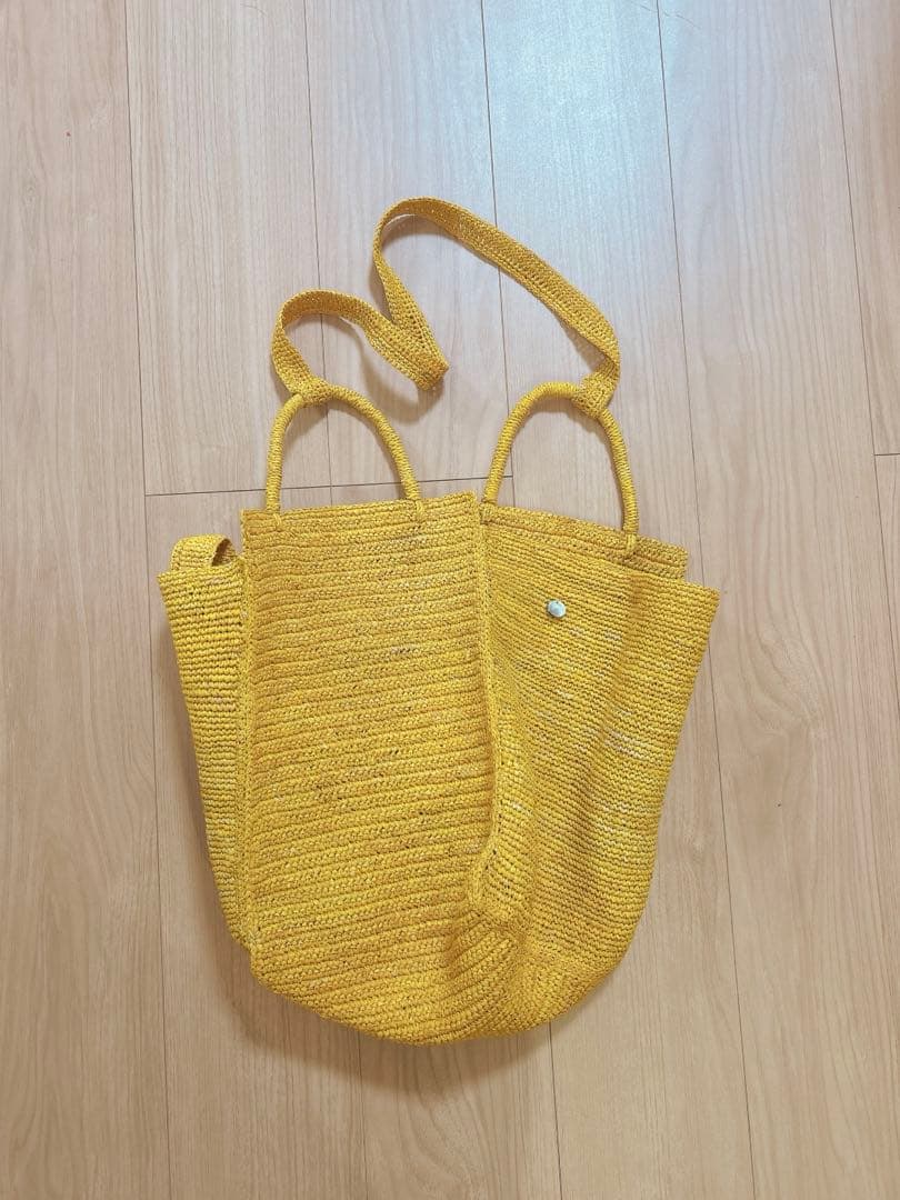 美品　MERCIEL カゴバッグ