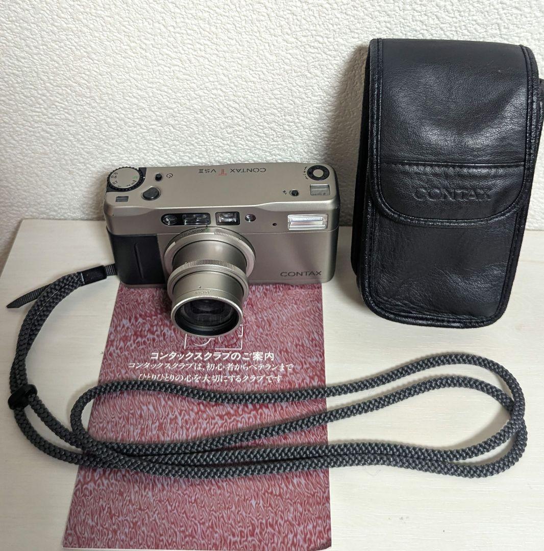 CONTAX コンタックス TVS II 　データバック