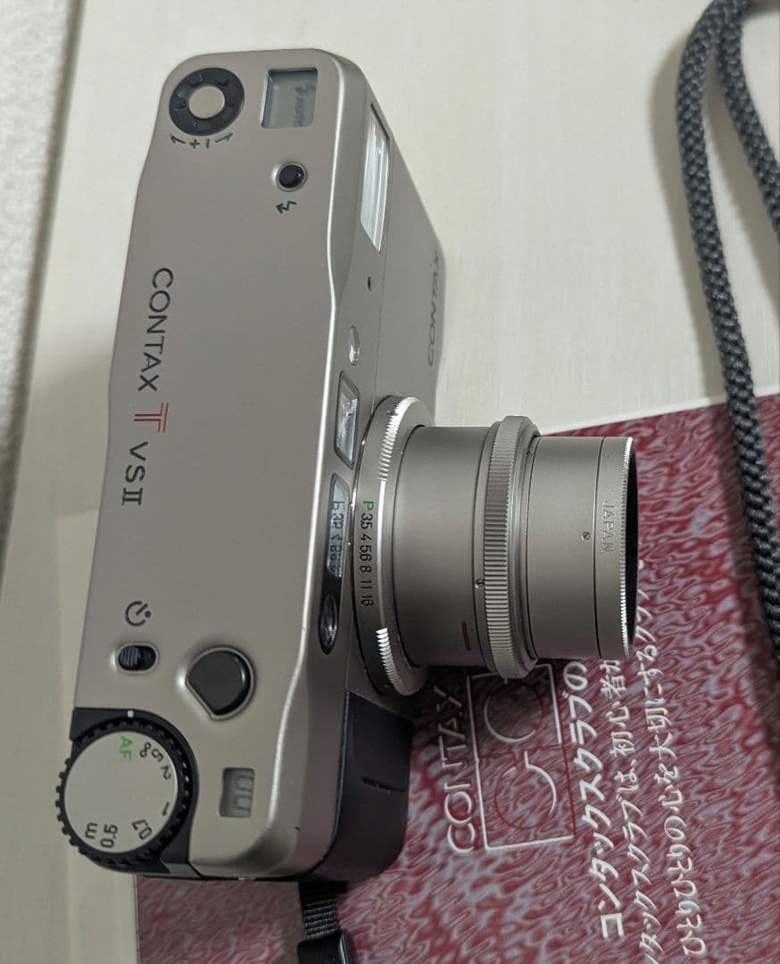 CONTAX コンタックス TVS II 　データバック