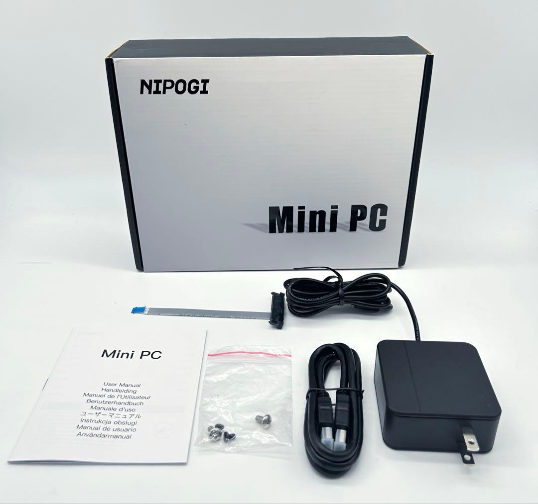 ミニPC NIPOGI AM06PRO Ryzen7 5700U 32GB/512GB