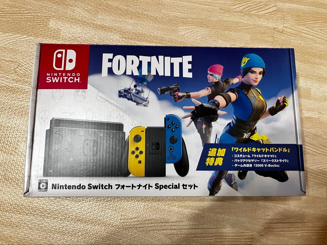FORTNITE Nintendo Switch 本体＋SDカード付き