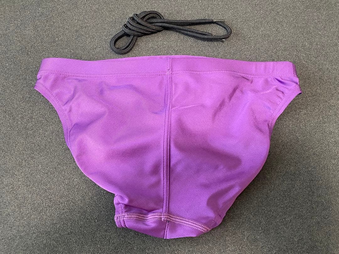 asics 旧ロゴ ハイドロCD 競パン Sサイズ Nパープル アシックス