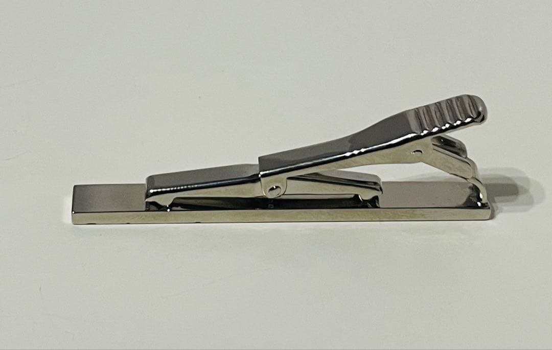 ポールスミス ネクタイピン タイピン シャドーストライプ シルバー