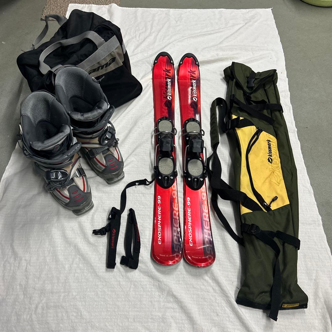 キスマーク　ショートスキー　ブーツ