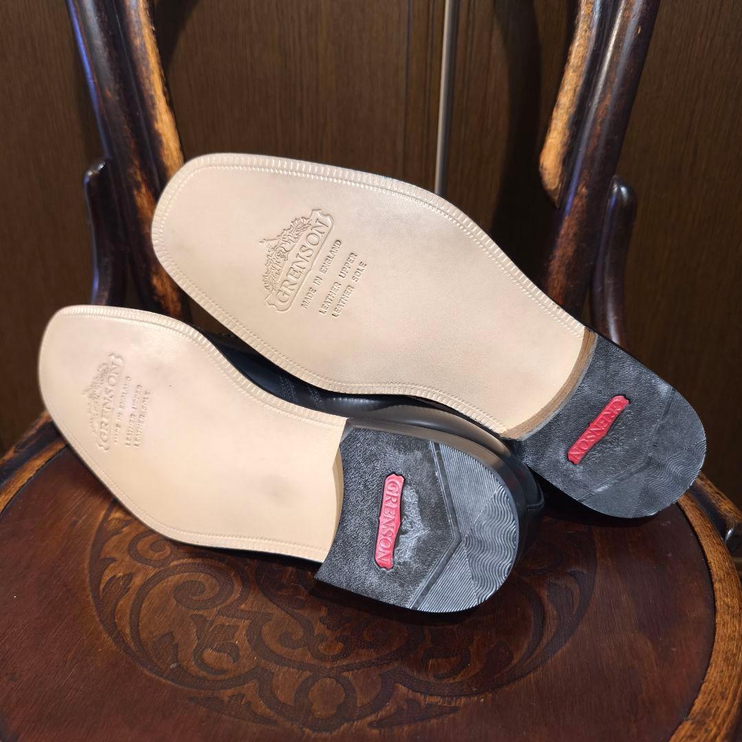 値下げ【未使用】GRENSON ローファー スリッポン 英国製 グレンソン
