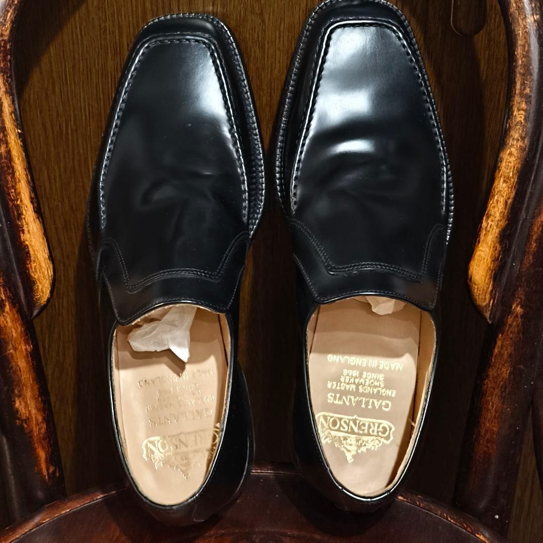値下げ【未使用】GRENSON ローファー スリッポン 英国製 グレンソン