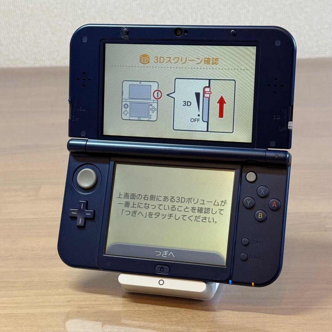 4-083 Newニンテンドー3DS LL メタリックブルー