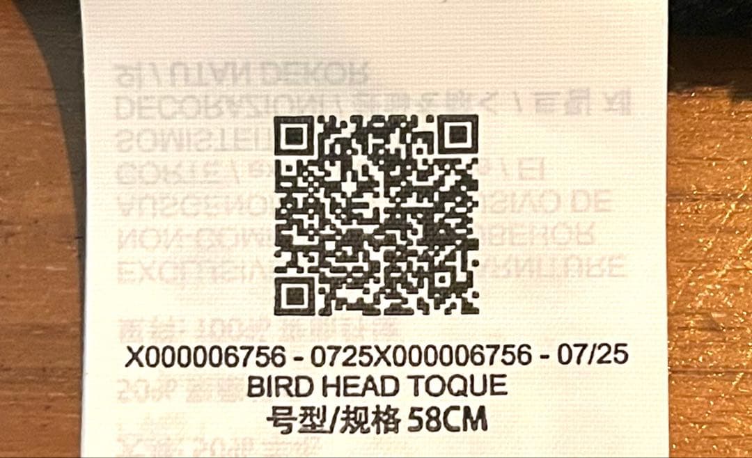 ARC'TERYX バードヘッドトーク-24k black