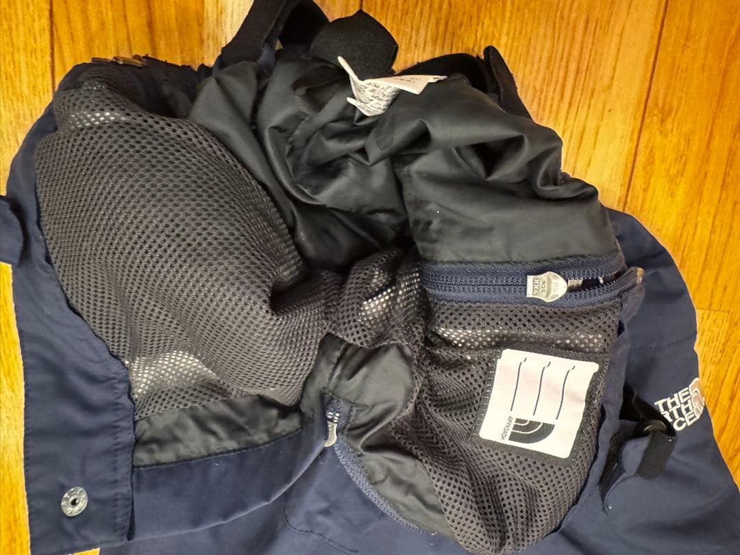 The North Face 子ども用スキーウェア ネイビー　おまけグローブ付き