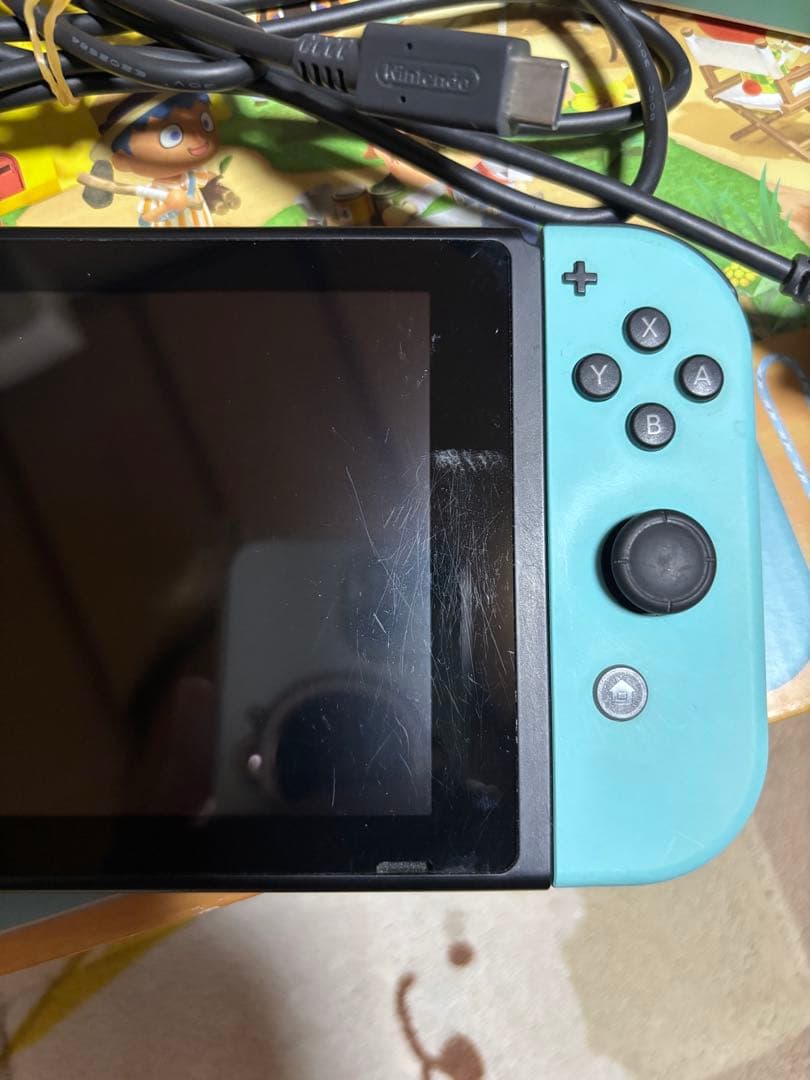 Nintendo Switch 動物の森セット. 本体 . ACアダプター付き