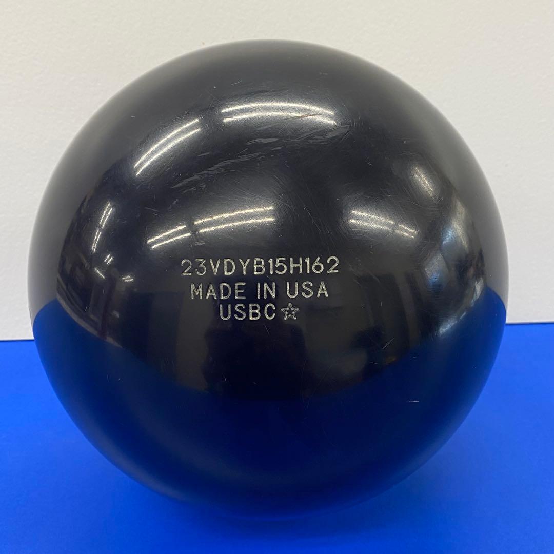 プラグ済み Dark PhysiX 15P Storm ボウリング ボール 中古