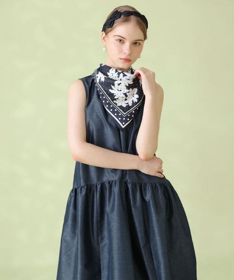 ✨美品✨ Jennifer Ouellette デニムリボンヘッドバンド