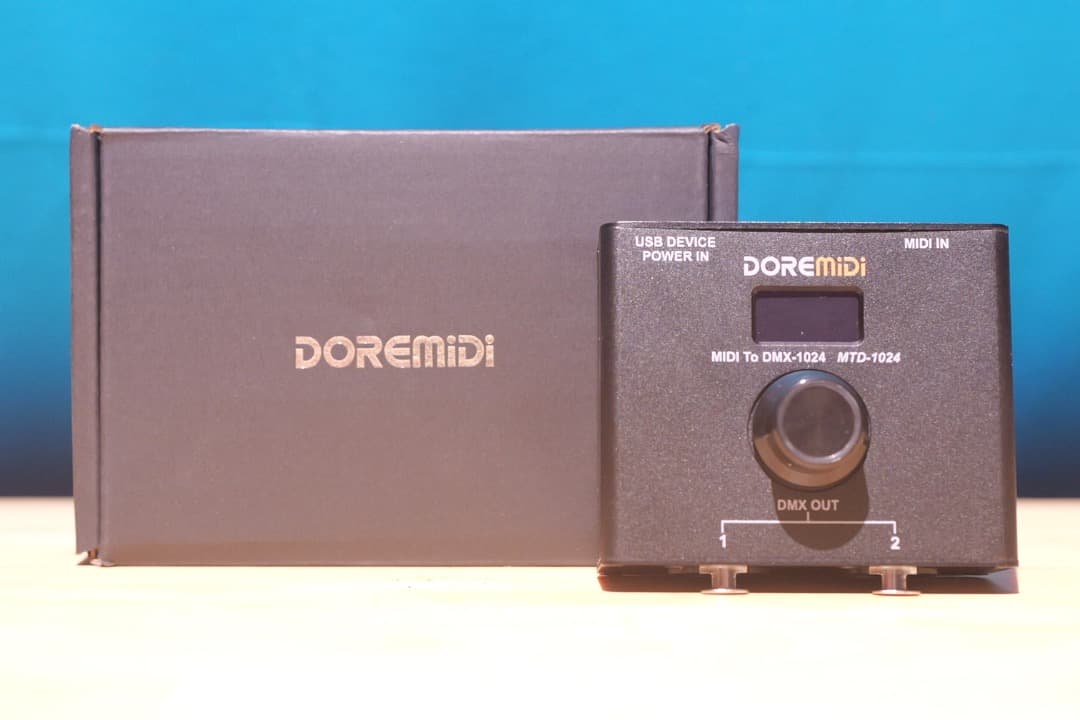 ✨DOREMiDi MIDI to DMXコントローラー (MTD-1024)