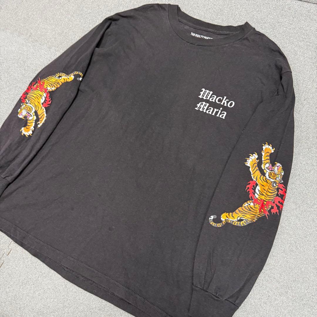 トップス 1014 WACKO MARIA Tim Lehi Tiger L/S Tee