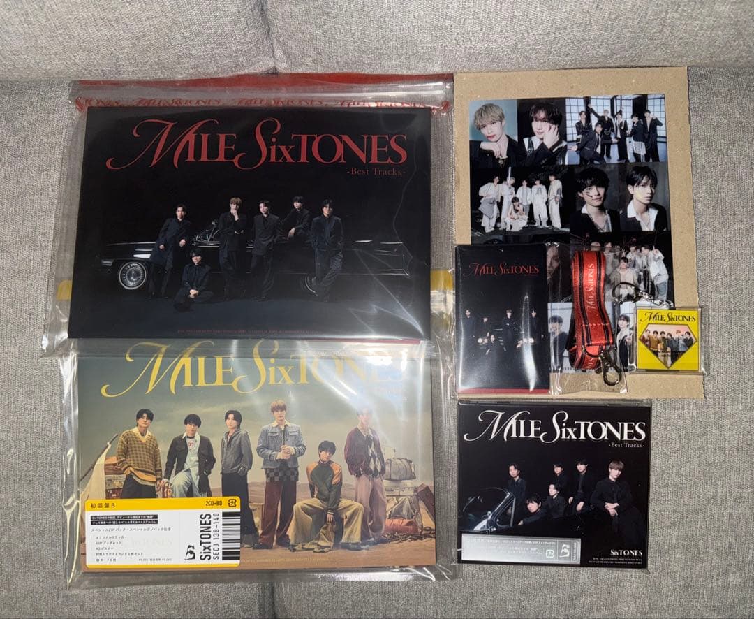 【特典付】SixTONES ベストアルバム MILESixTONES 全形態