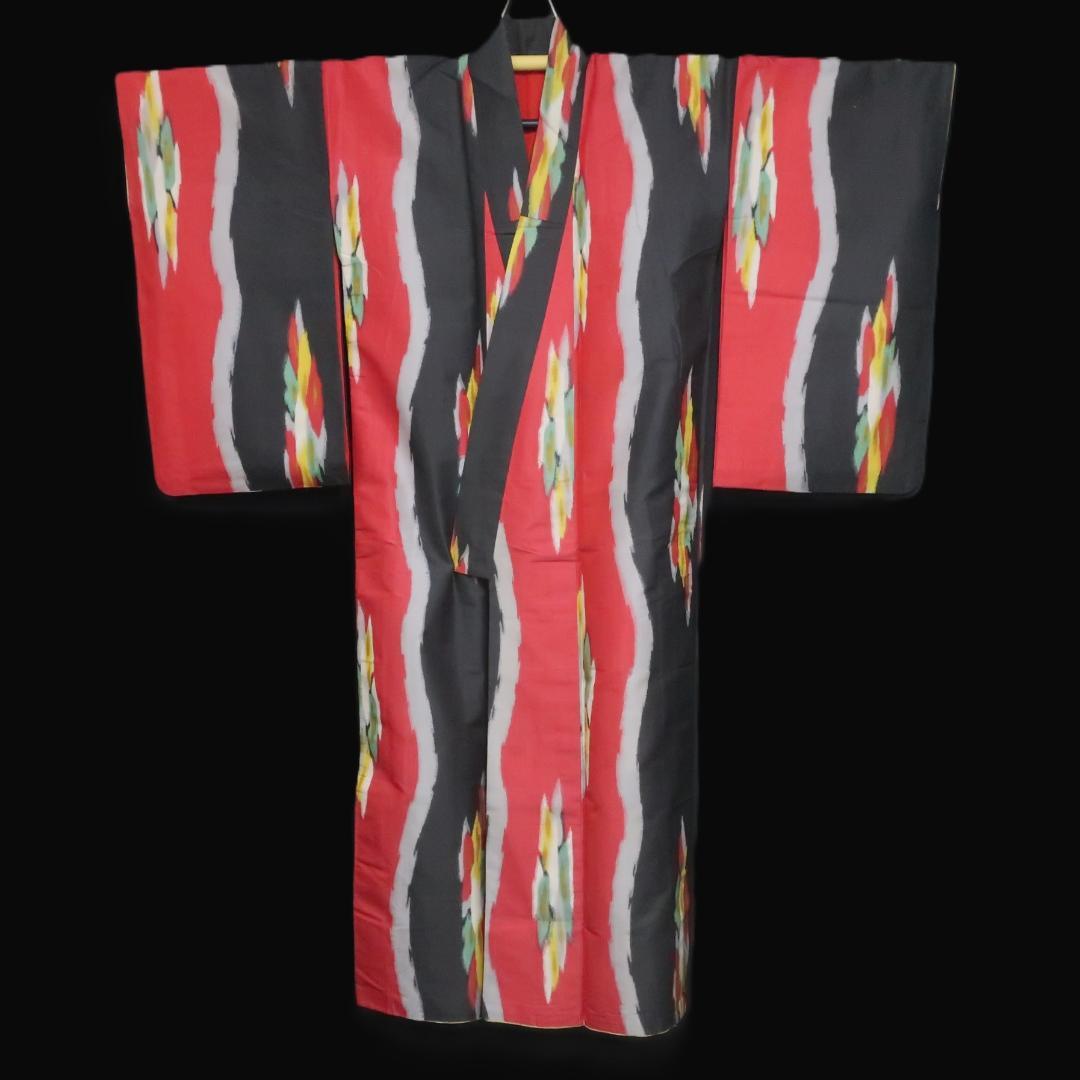 <Umeko>U206 身丈148cm 銘仙☆☆☆袖長