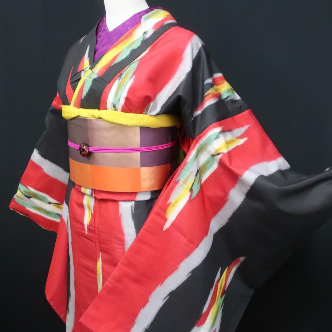 <Umeko>U206 身丈148cm 銘仙☆☆☆袖長