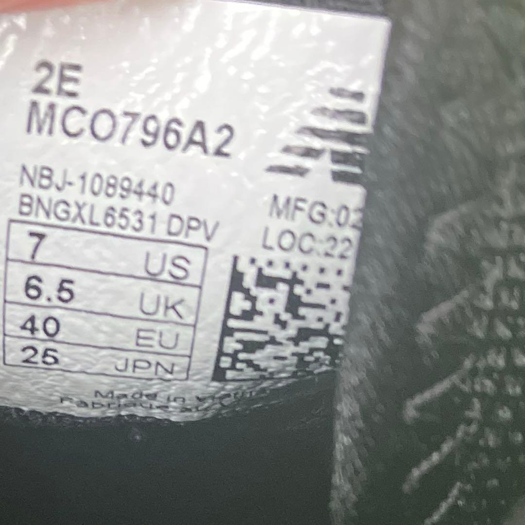 NewBalance ニューバランス MCO796A2 テニスシューズ　25cm