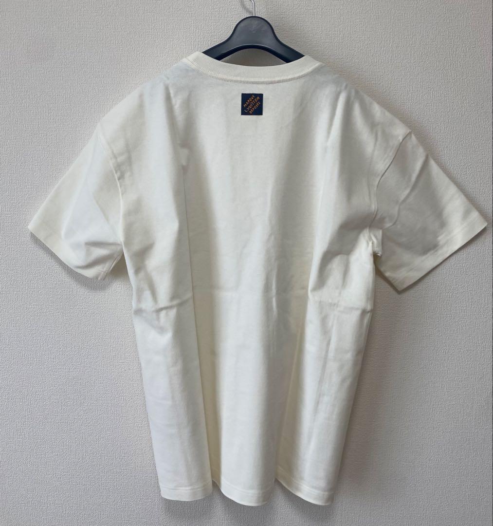 希少　即日発送　ルイヴィトン　ビーズ刺繍ロゴ　Tシャツ